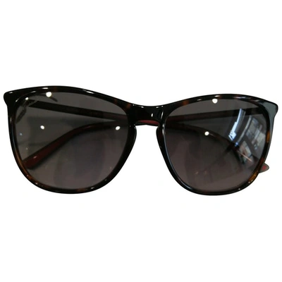 Pre-owned Gucci Brown Sunglasses