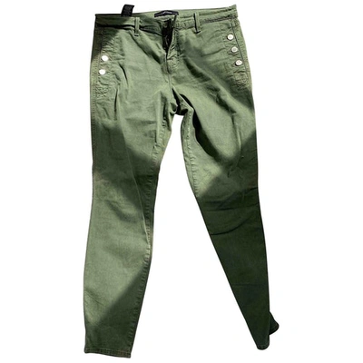Pre-owned J Brand Khaki Cotton Jeans