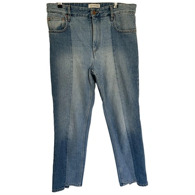 Pre-owned Isabel Marant Étoile Blue Denim - Jeans Jeans