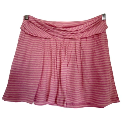 Pre-owned See By Chloé Pink Cotton Shorts