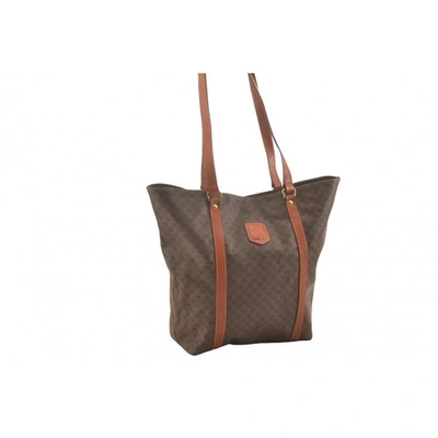 Pre-owned Celine Brown Cloth Handbag