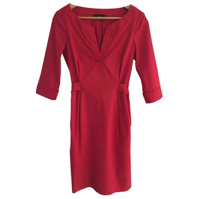 Pre-owned Joseph Mid-length Dress In Red