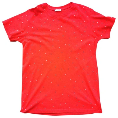 Pre-owned P.a.r.o.s.h Red Cotton  Top