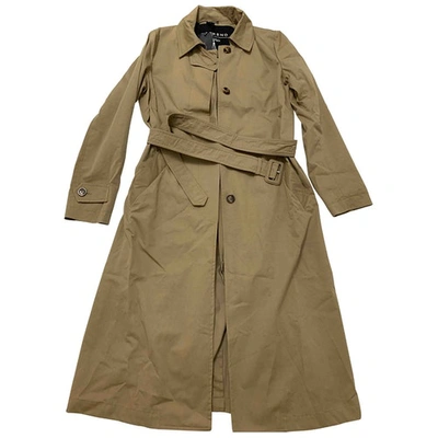 Pre-owned Max Mara Beige Cotton Trench Coat