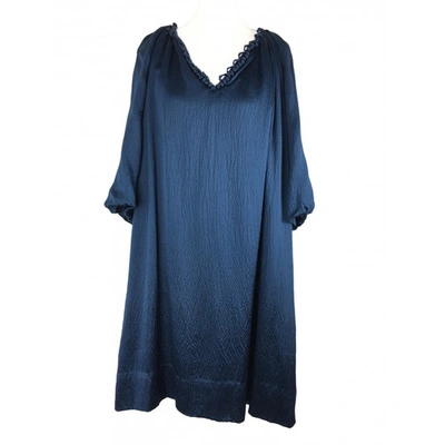 Pre-owned 3.1 Phillip Lim / フィリップ リム Silk Mini Dress In Blue
