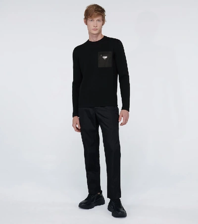 Prada Sweater Men In Black