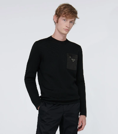 Prada Sweater Men In Black