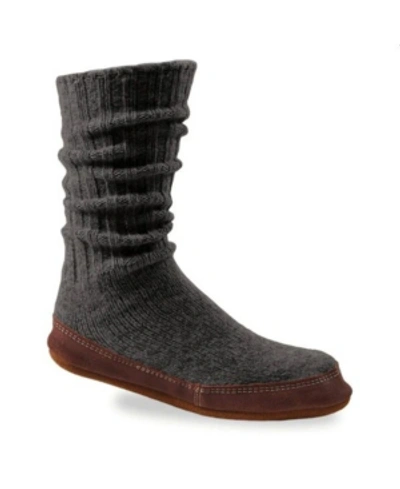 Shop Acorn Unisex Slipper Sock Women's Shoes In Charcoal