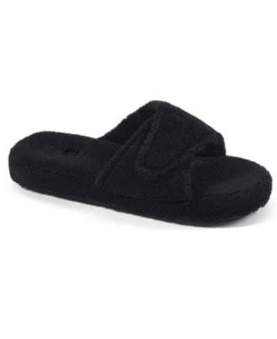 Shop Acorn Women's Spa Slide Slippers Women's Shoes In Black