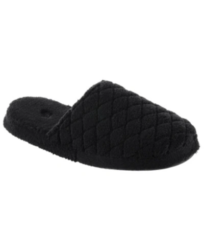 Shop Acorn Women's Spa Quilted Clog Slippers Women's Shoes In Black