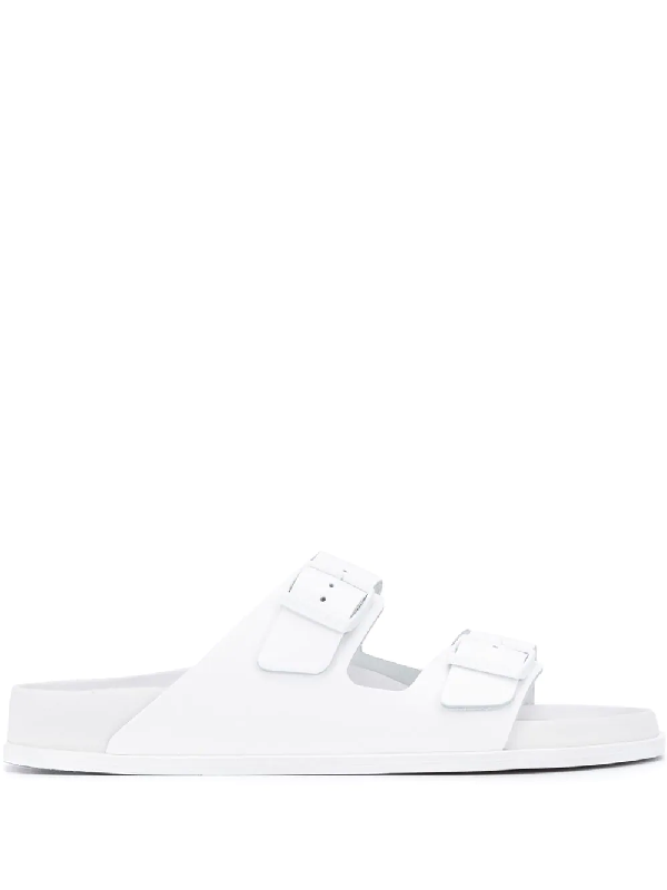 birkenstock women's essentials arizona footbed sandal white