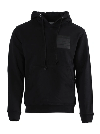 Shop Maison Margiela Stereotype Hoodie In Black