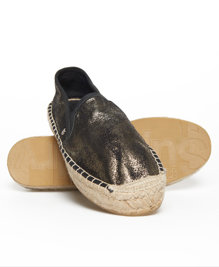 gold flatform espadrilles