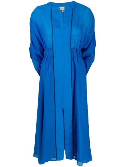 Shop Zeus + Dione Rhea Midi Dress In Blue
