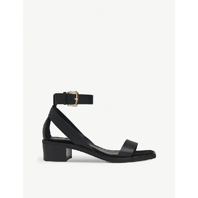 Shop Whistles Campbell Block-heel Leather Sandals
