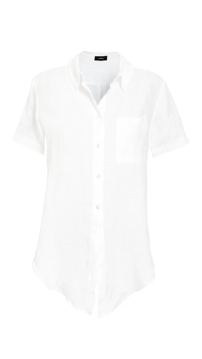 Shop Theory Hekanina 2 Shirt In White