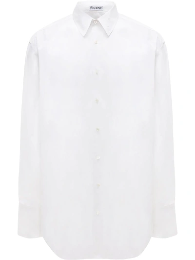 Shop Jw Anderson Button-up Shirt In White