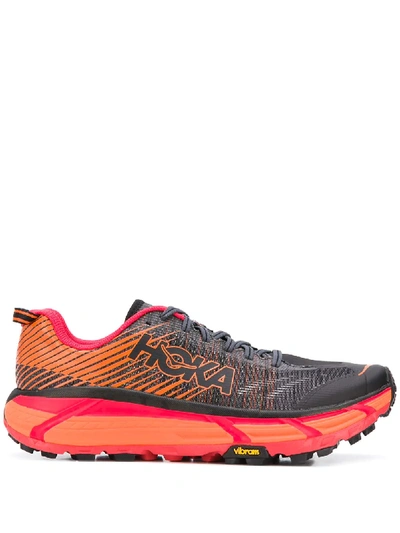 Shop Hoka One One Low Top Evo Mafate 2 Sneakers In Black