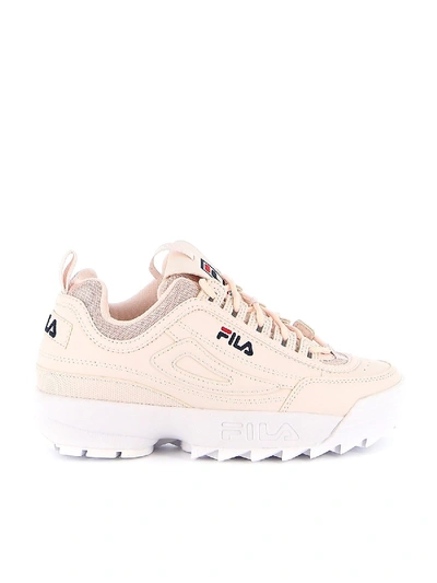 Shop Fila Distruptor Low Sneakers In Pink