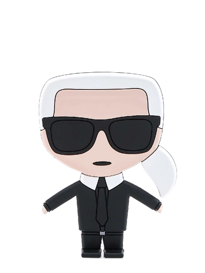 Shop Karl Lagerfeld Phone Stand In Black