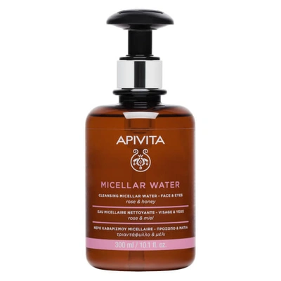 Shop Apivita Micellar Water Cleansing Micellar Water For Face And Eyes 300ml