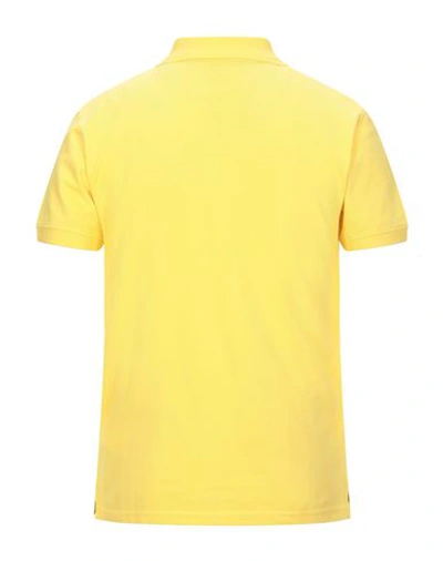 Shop Timberland Polo Shirts In Yellow