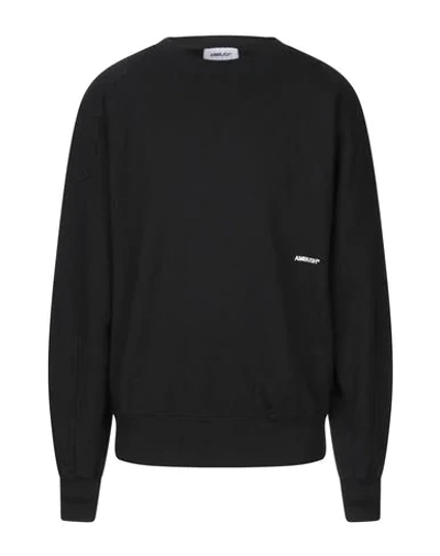 Shop Ambush Man Sweatshirt Black Size 1 Cotton