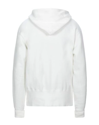 Shop Ambush Man Sweatshirt White Size 2 Cotton, Polyurethane