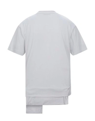 Shop Ambush T-shirts In Light Grey