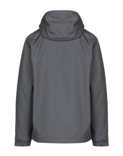 Shop Carhartt Jackets In Steel Grey