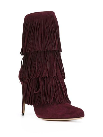 Shop Paul Andrew 'taos' Fringed Boots