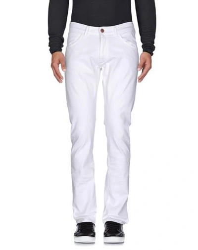 Shop Wrangler Denim Pants In White