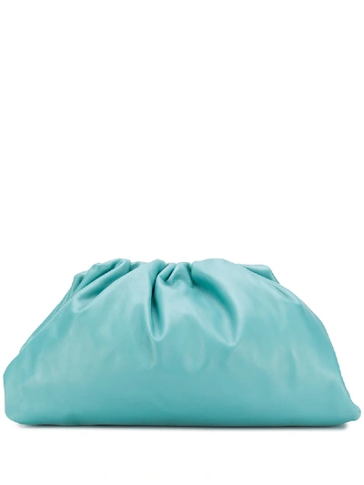 Shop Bottega Veneta The Pouch Bag In Blue