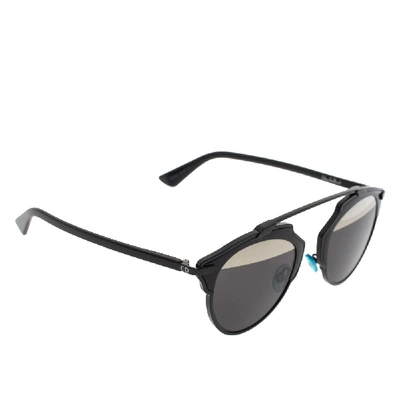 Pre-owned Dior So Real Sunglasses In Black