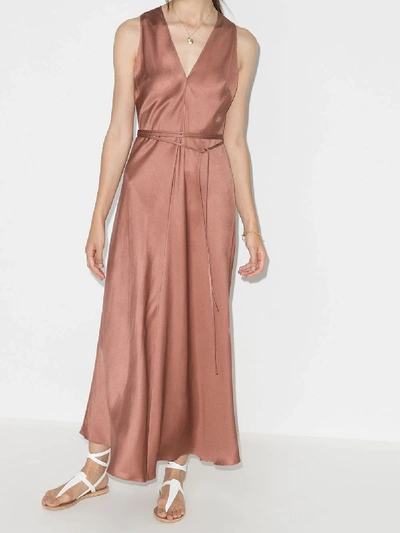 Shop Bondi Born Belted Maxi Dress In Neutrals