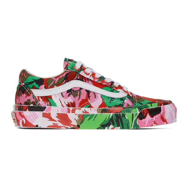 vans multicolor sneakers