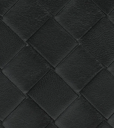 Shop Bottega Veneta Intrecciato Leather Iphone 11 Pro Case In Black