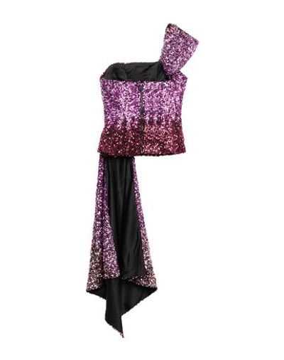 Shop Halpern Tops In Fuchsia