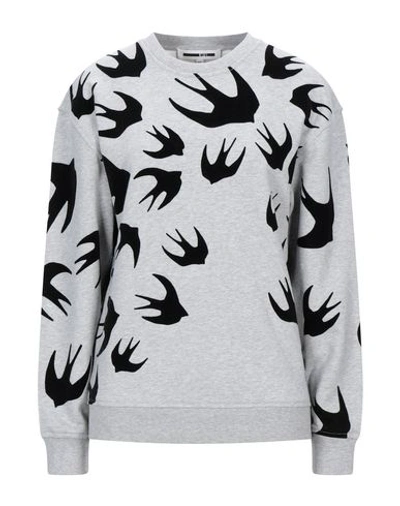 Shop Mcq By Alexander Mcqueen Sweatshirt In Light Grey