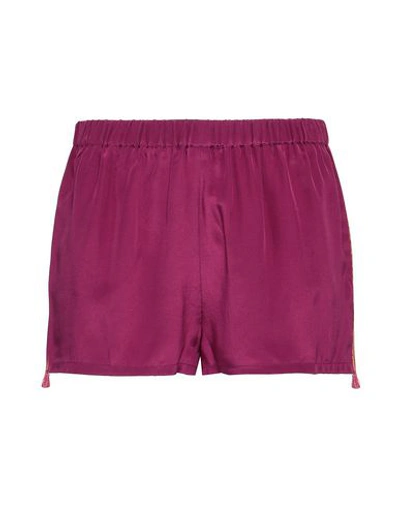 Shop Figue Shorts & Bermuda Shorts In Mauve