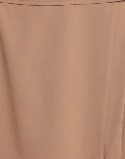 Liu •jo Midi Skirts In Camel