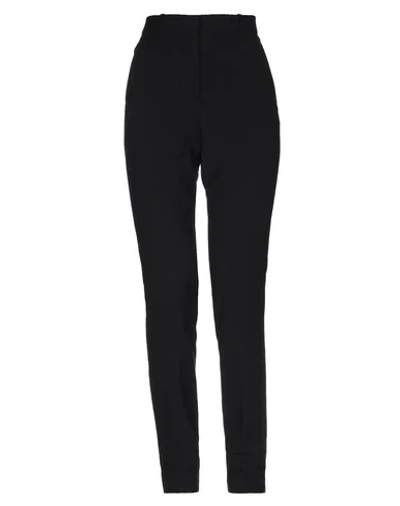 Shop Aspesi Woman Pants Black Size 8 Viscose, Virgin Wool, Elastane