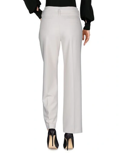 Shop Via Masini 80 Casual Pants In Ivory