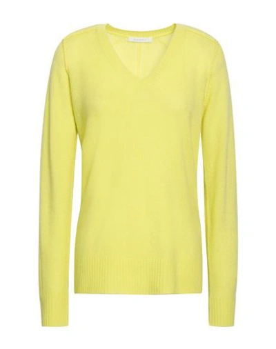 Shop Duffy Cashmere Blend In Yellow