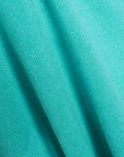 Shop Duffy Cashmere Blend In Turquoise