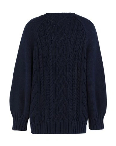 Shop Coach Sweater In Dark Blue