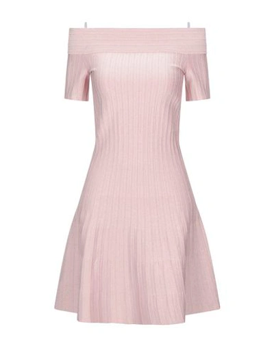 Shop Casasola Short Dresses In Light Pink