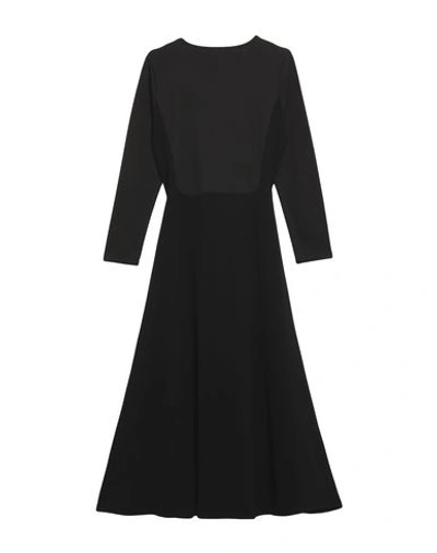 Shop Gotha Midi Dress In Black