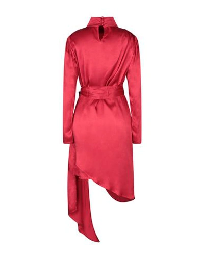 Shop Jovonna Knee-length Dress In Red