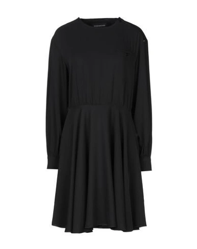 Shop Sportmax Code Short Dresses In Black